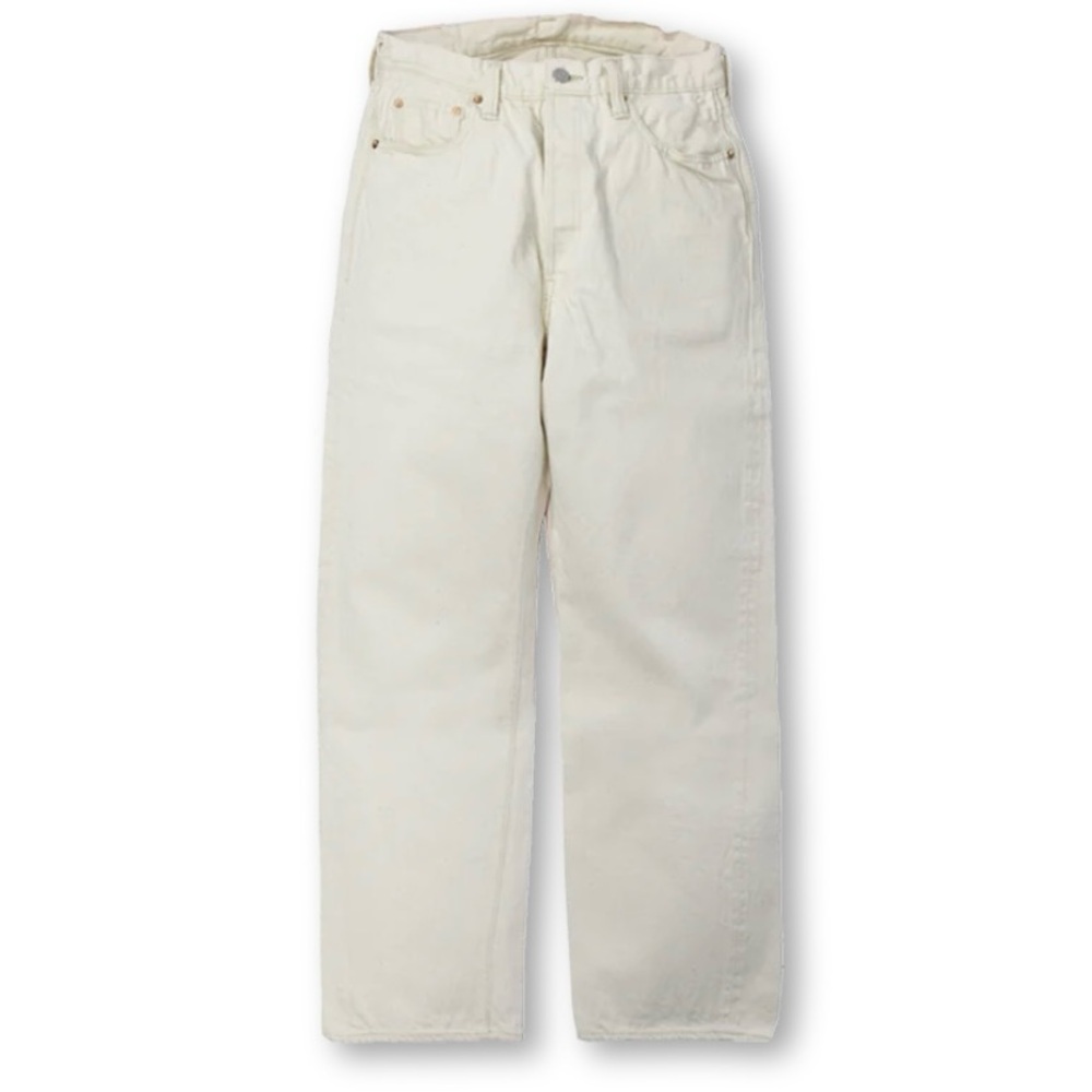 Japanese Full Count & Co 0105EC Wide Ecru Selvedge Denim W34 L34 (hemmed)